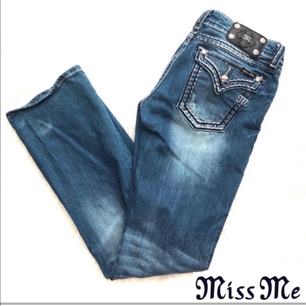 FINAL SALE Miss Me Bootcut Jeans
